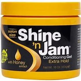 Ampro Shine n Jam Conditioning Hair Gel Extra Hold 16 Oz.