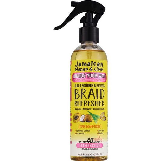 Jamaican Mango and Lime Braids Your Way 6-in-1 Braid Refresher, 8 Oz.